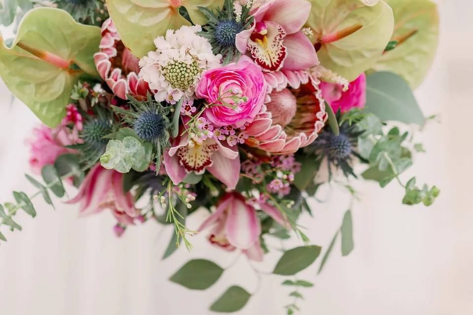 Tropical Wedding Bouquet