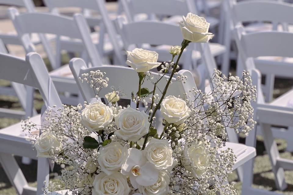 Aisle Centerpieces