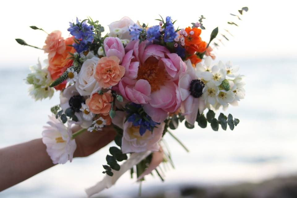 Summer Colors Bridal bouquet