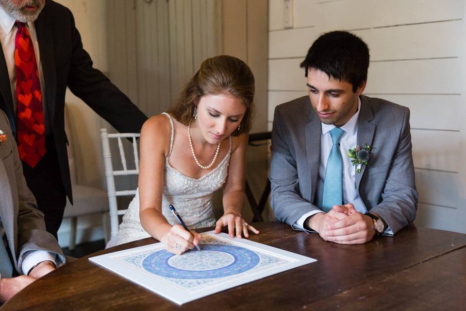 Ketubah, Jewish Wedding