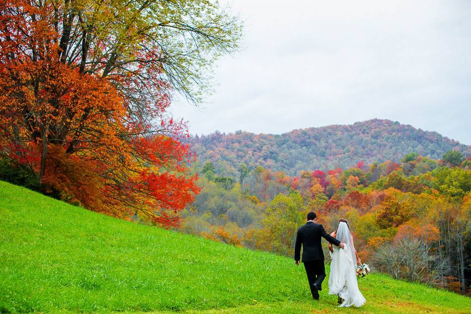 Hillside weddings