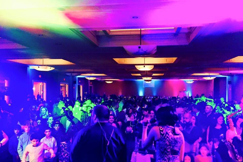 Funk Evolution performing a corporate event at Saratoga Spring's Vapor Nightclub.
