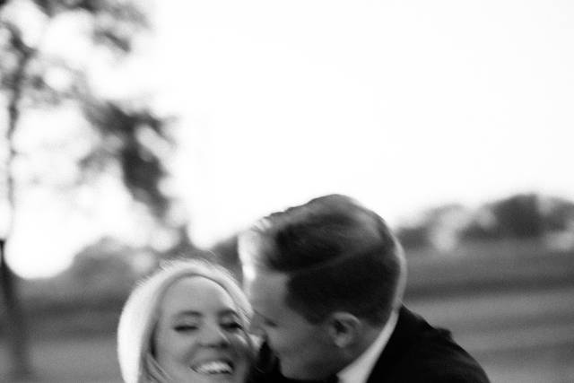 Looks like film wedding photos