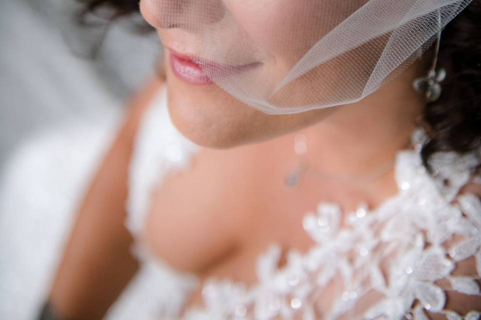 Bridal close up
