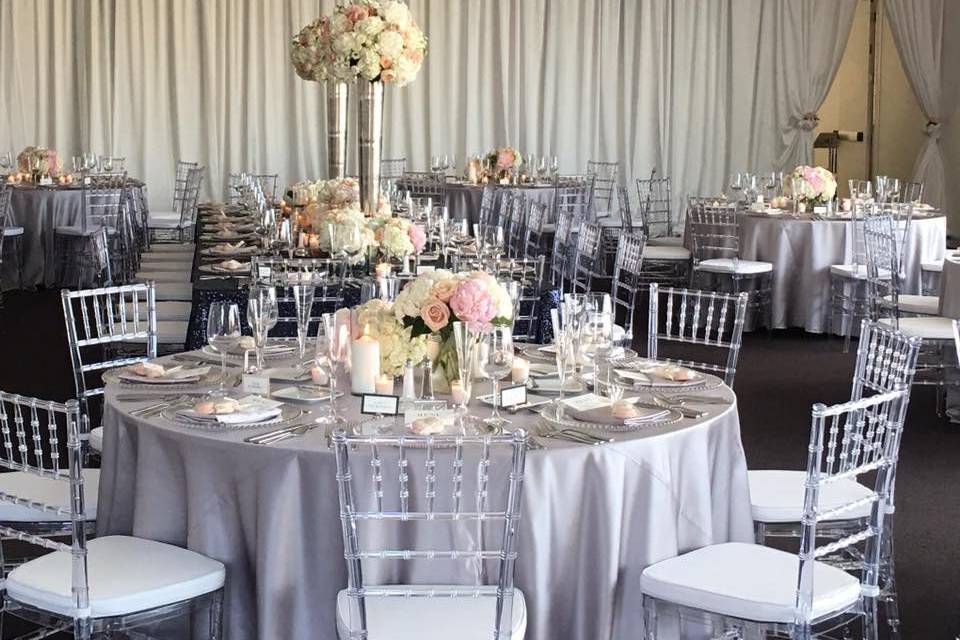 Clear chiavari chairs