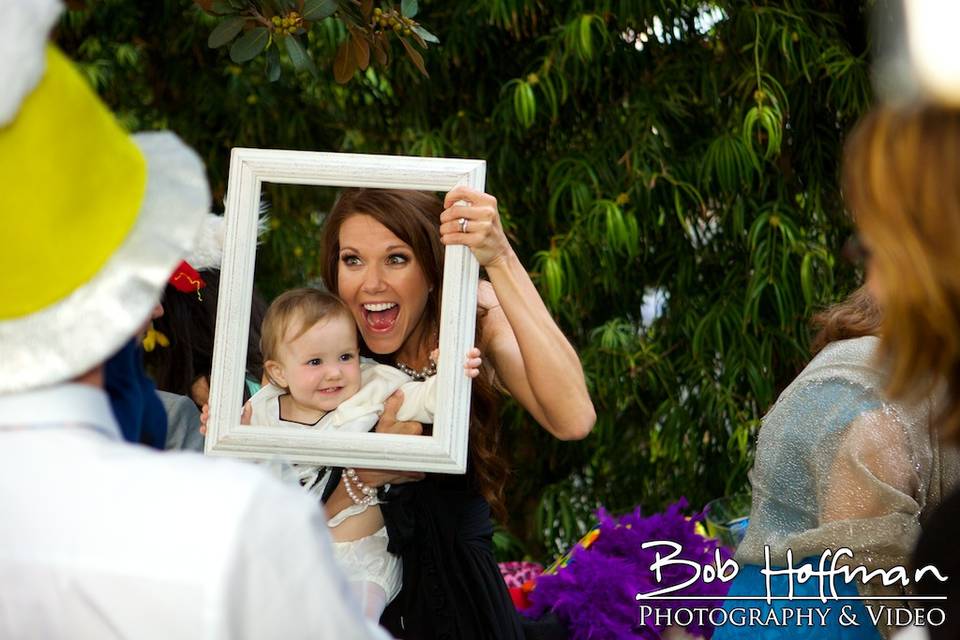 Baby's first photo booth