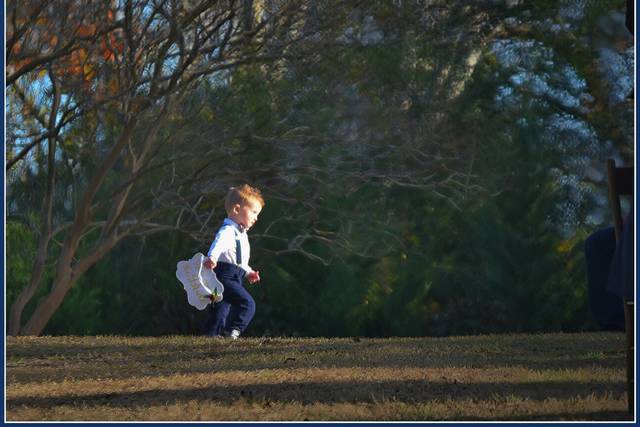 Ring Bearer on the way!