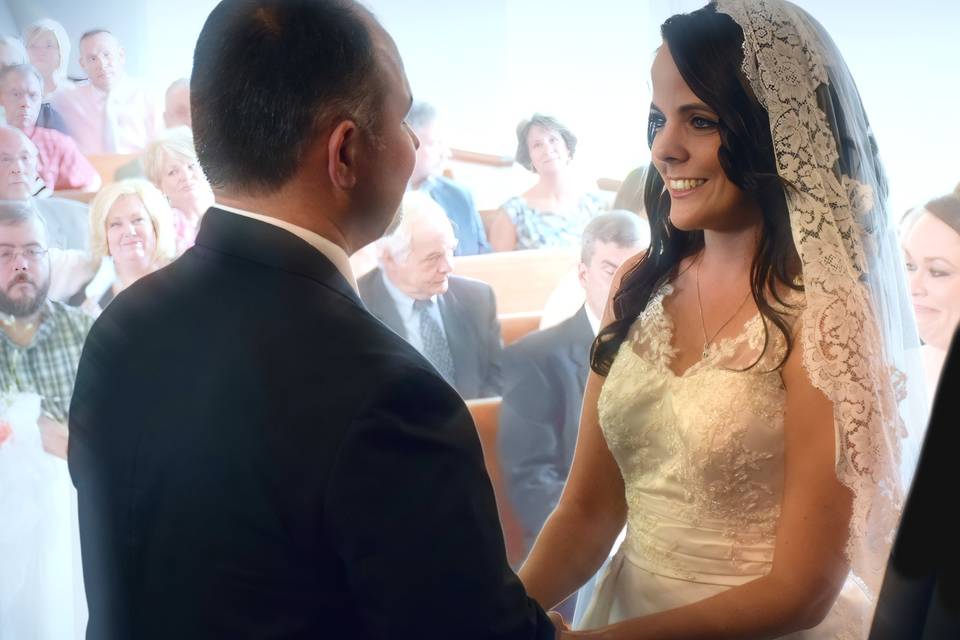Glowing bride