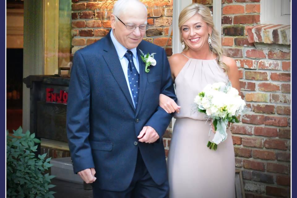 Father and daughter