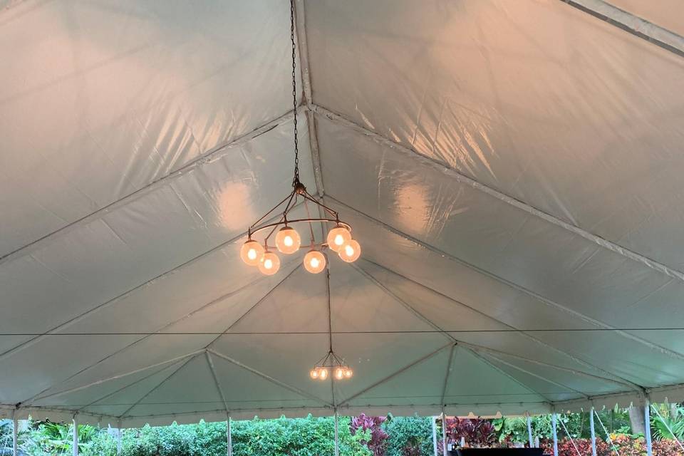 Sunken Gardens Tent Reception