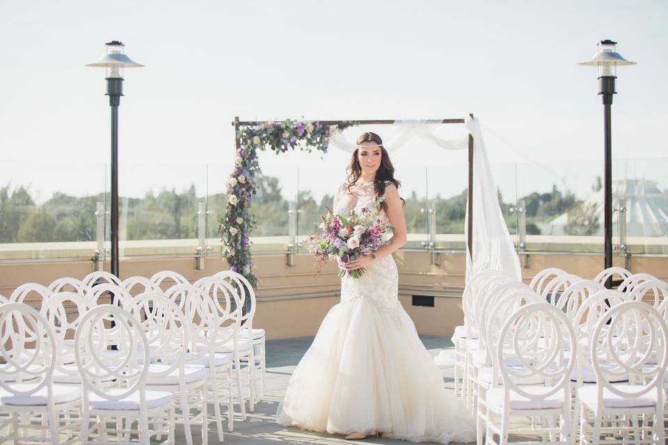 A bridal portrait