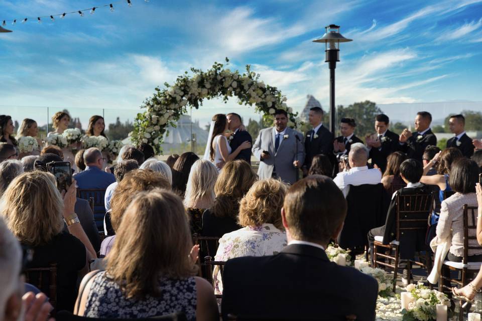 A Rooftop Wedding