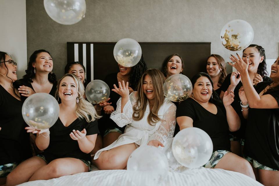 Bridal Party Fun