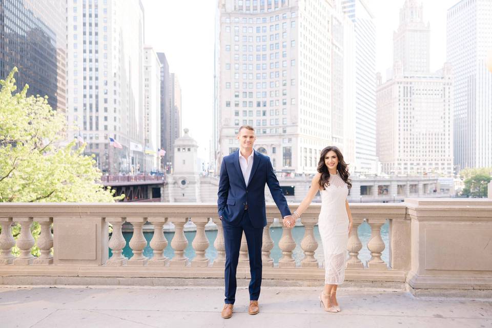 Chicago engagement session