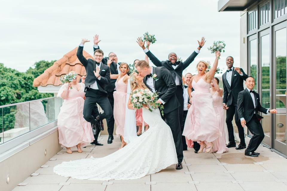 Bridal Party Balcony