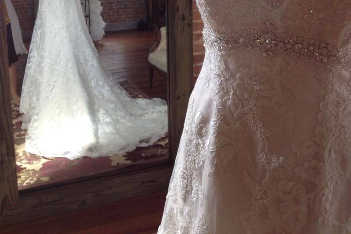 A-line wedding dress