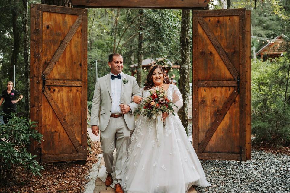 Shabby Chic Wedding Barn