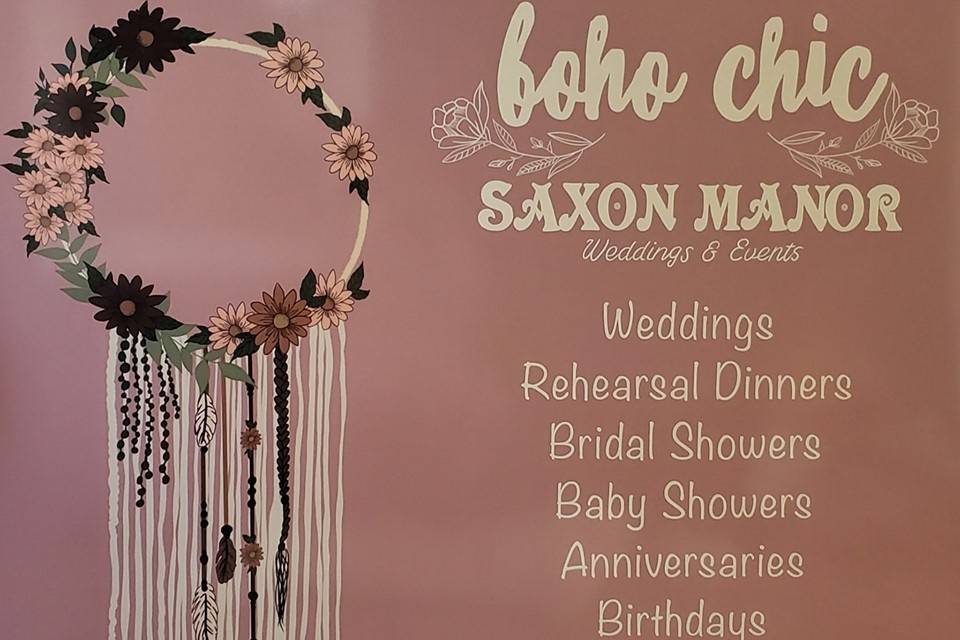 New Boho Chic Venue