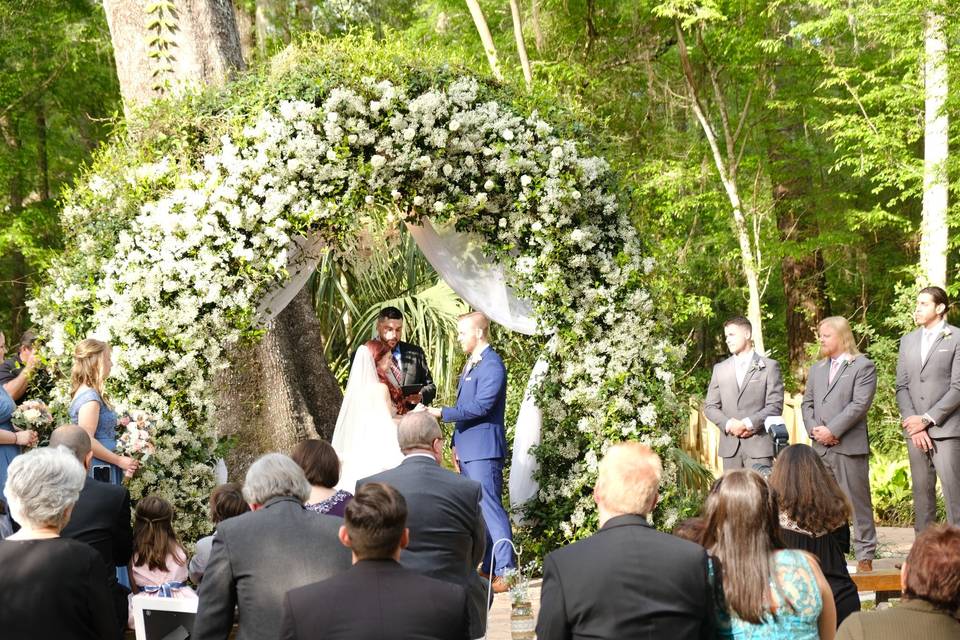 Ceremony at the Barn