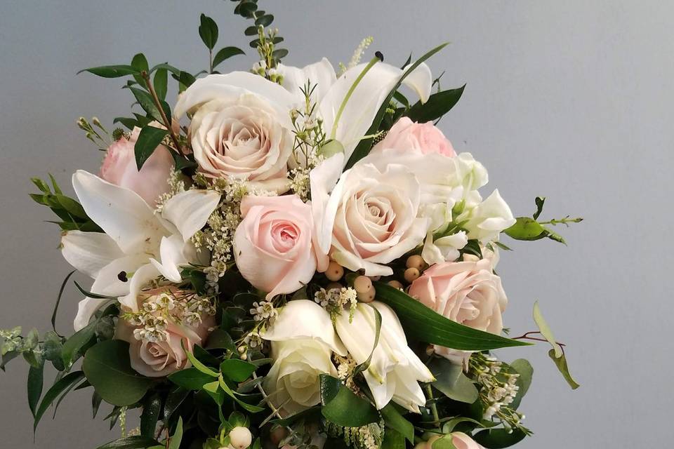 Cascading Bridal Bouquet