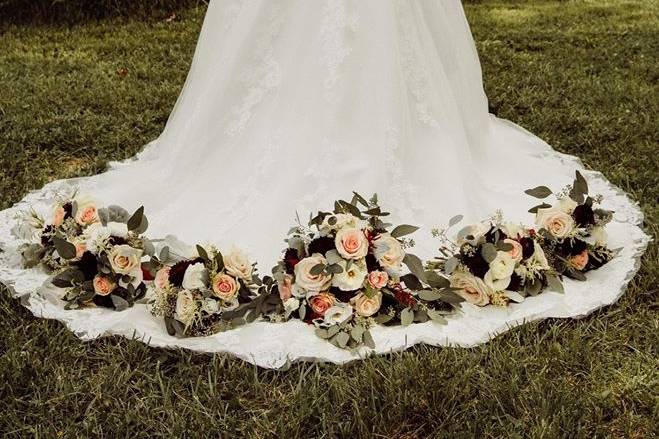 Bridal party flowers