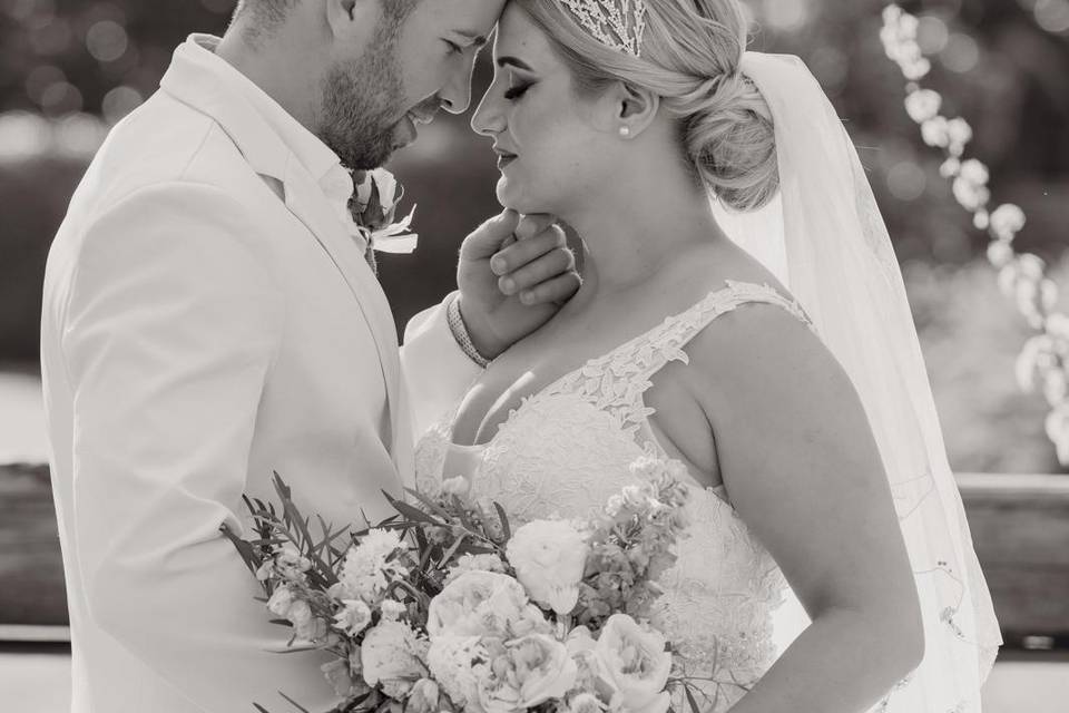 Wedding at a Barn