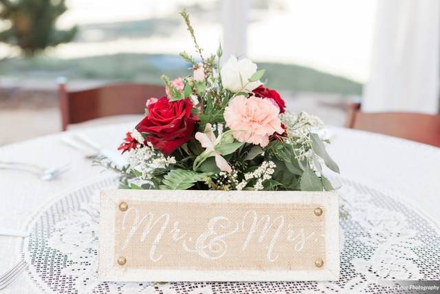 Wedding table setting