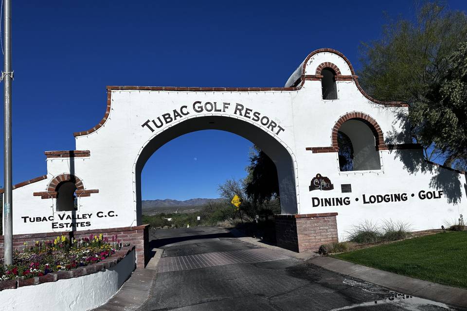 Entrance to Tubac