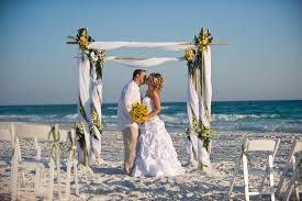 Beach wedding