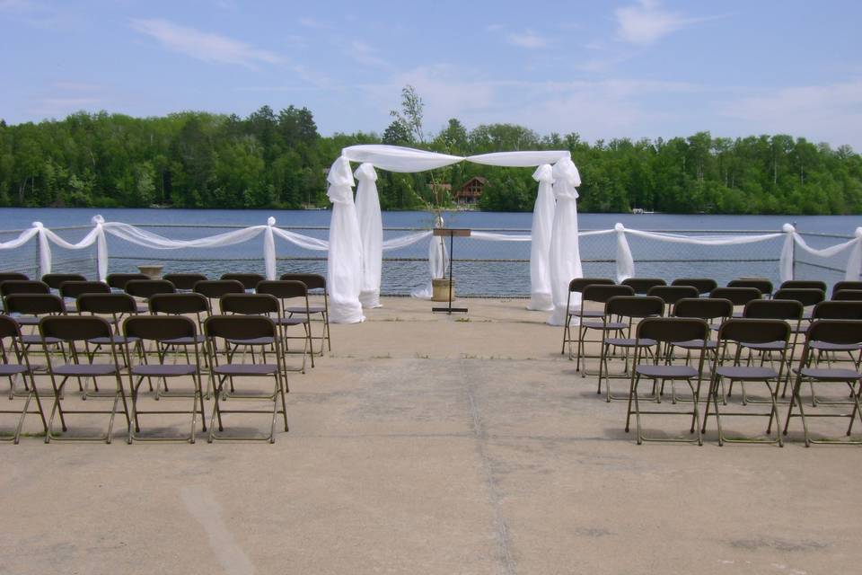 Pier ceremony