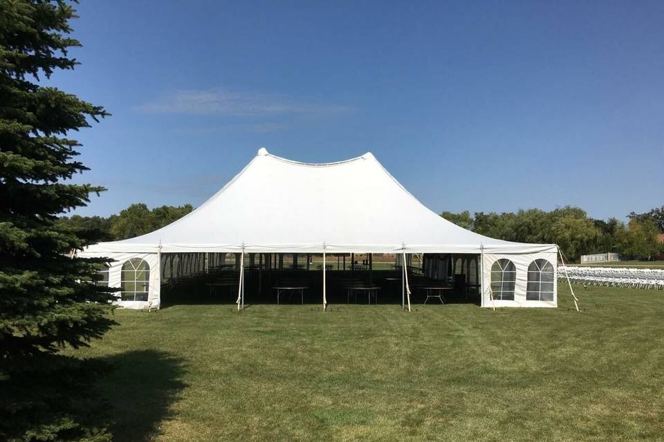 40x60 pole tent
