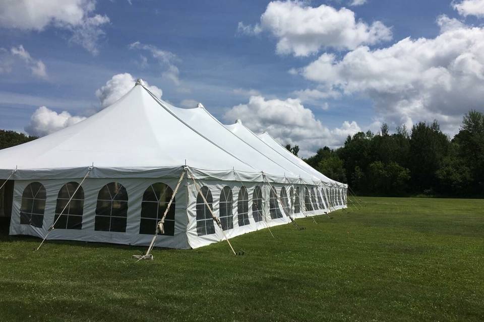 Pole Tent w/French windows