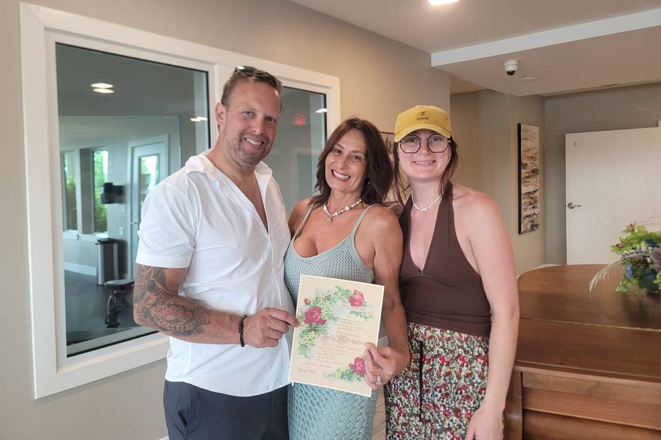 Marriage Certificate Signed