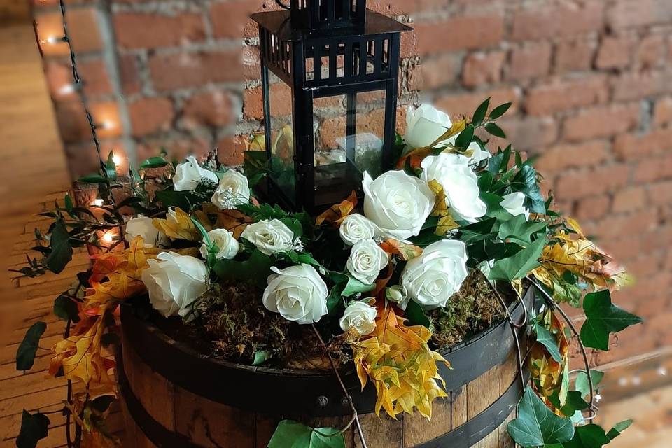 Barrel Decor Piece