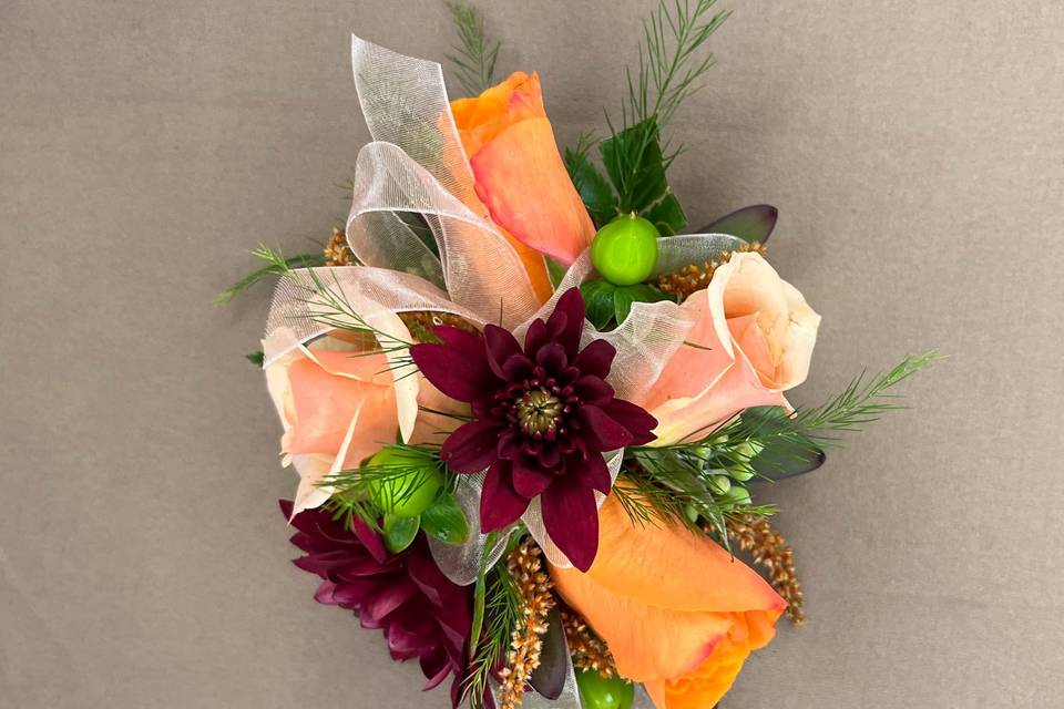 Mixed Fall Corsage