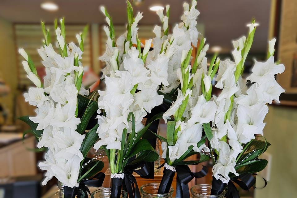 Gladiolus Arm Bouquets