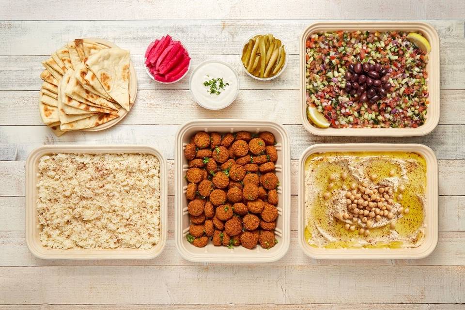 Falafel platter