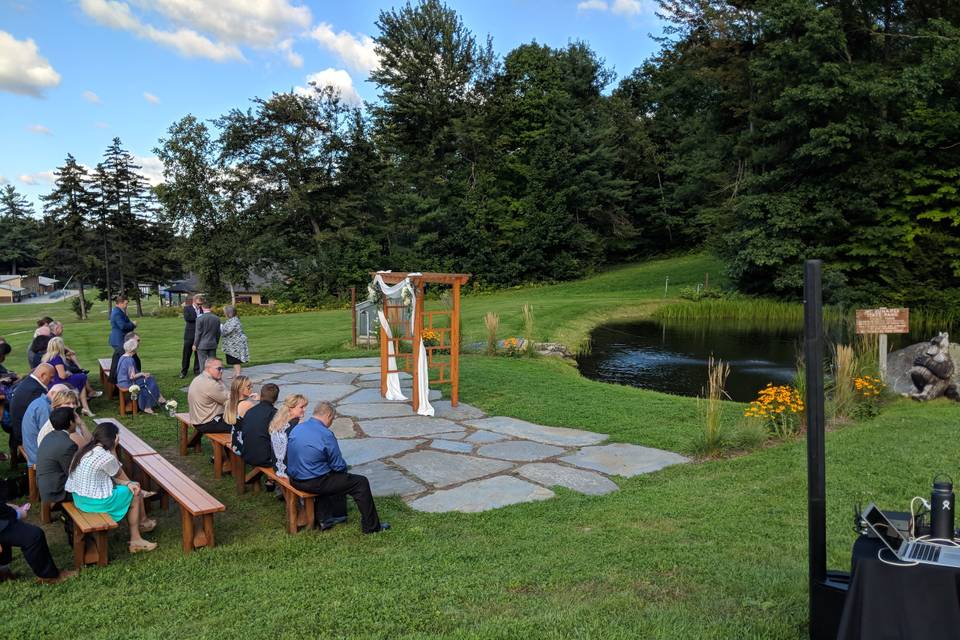 Mount Sunapee wedding guests