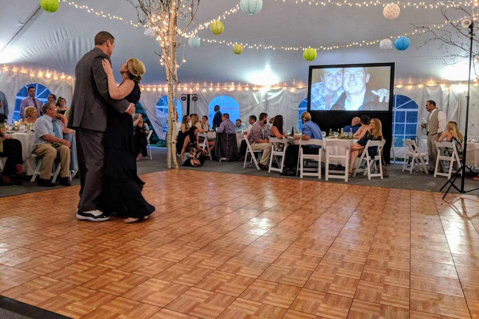 Mother-Son Dance w/ slideshow