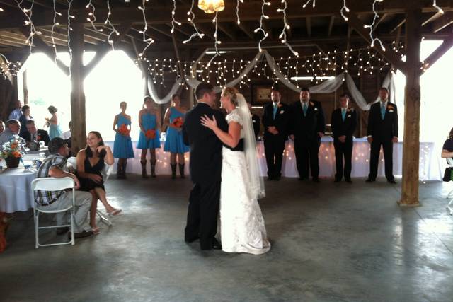 Couple dancing