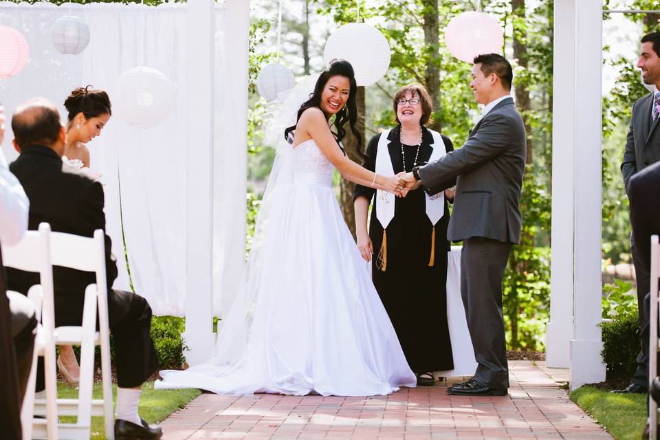 Julie & George at Brier Creek Country Club