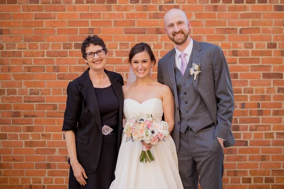 Laura & Sean at The Cloth Mill at Eno River