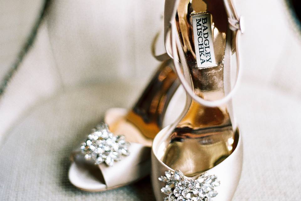 Sparkly shoes