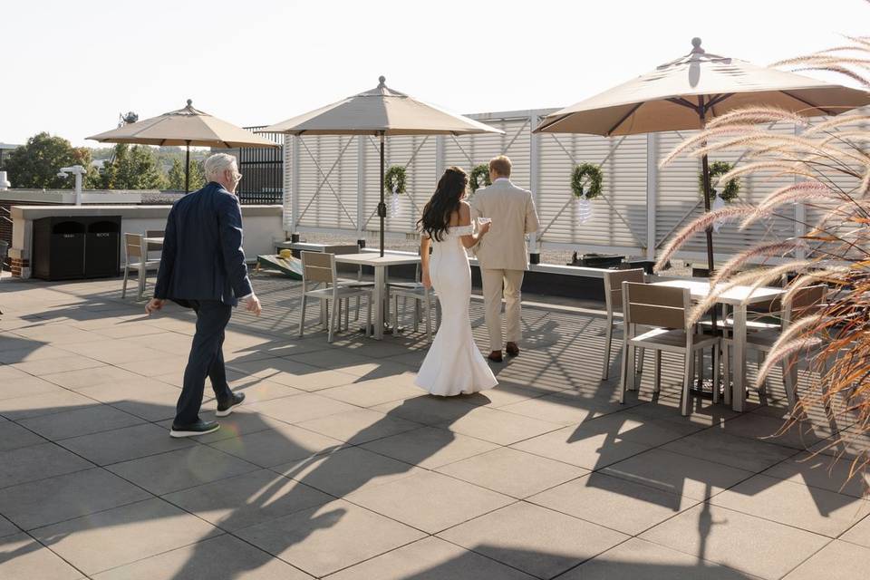 Michels Commons Upper Patio