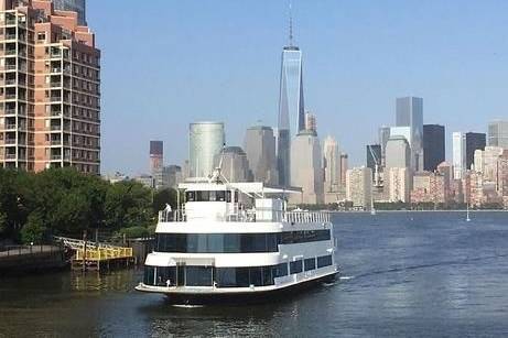 The Sensation is docked at Pier 15 or Pier 40 in New York CityStarting at $4,000