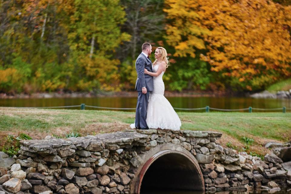 Golf course wedding