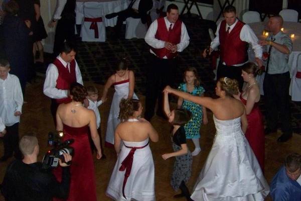 Wedding dance floor