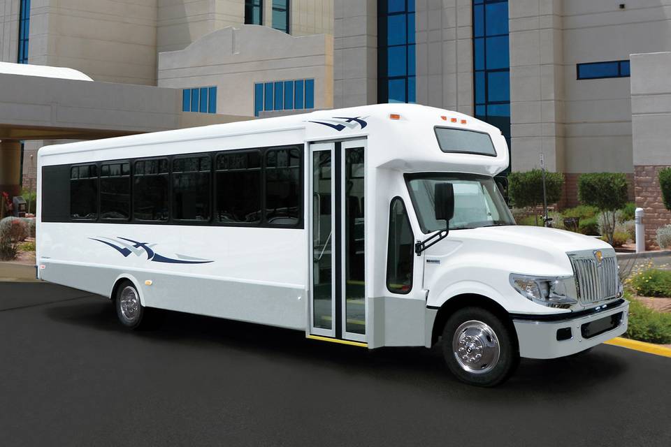 Long bus type limo