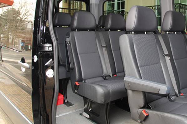 Van interior