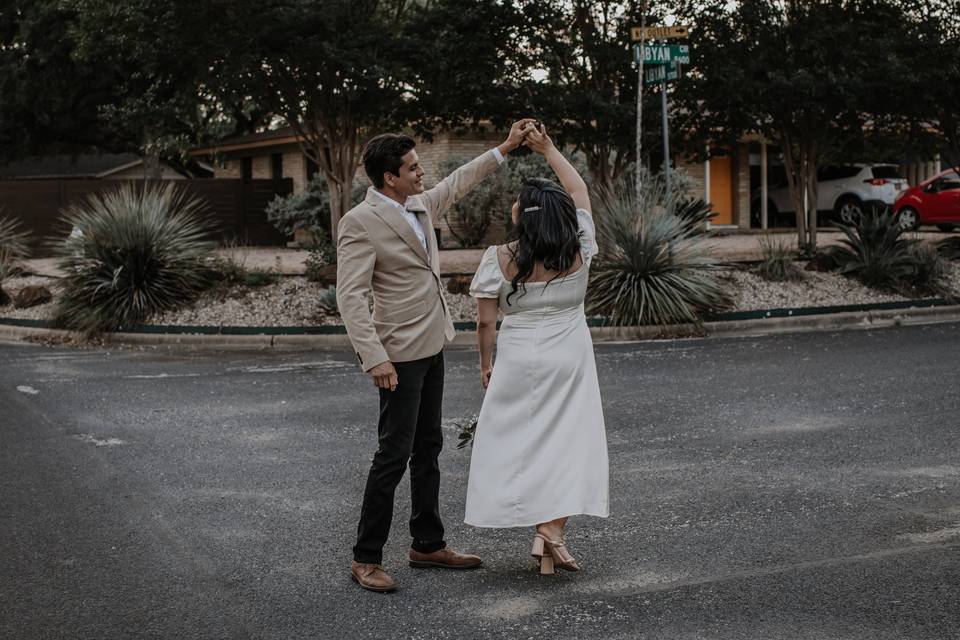Backyard Elopement
